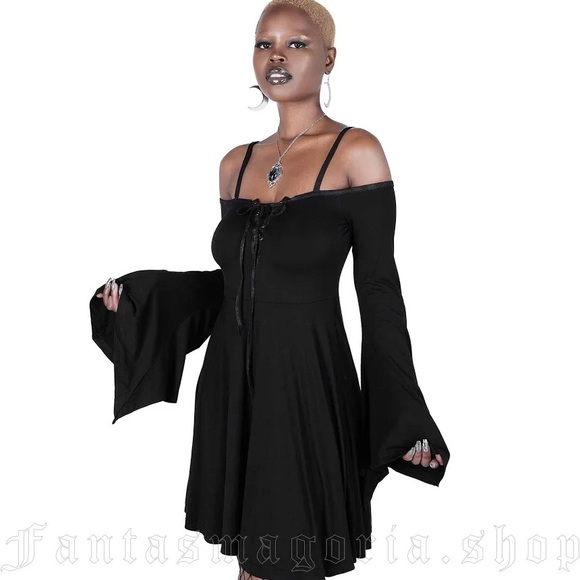 Killstar 4th Dimension Mini Dress - Picture 3 of 3